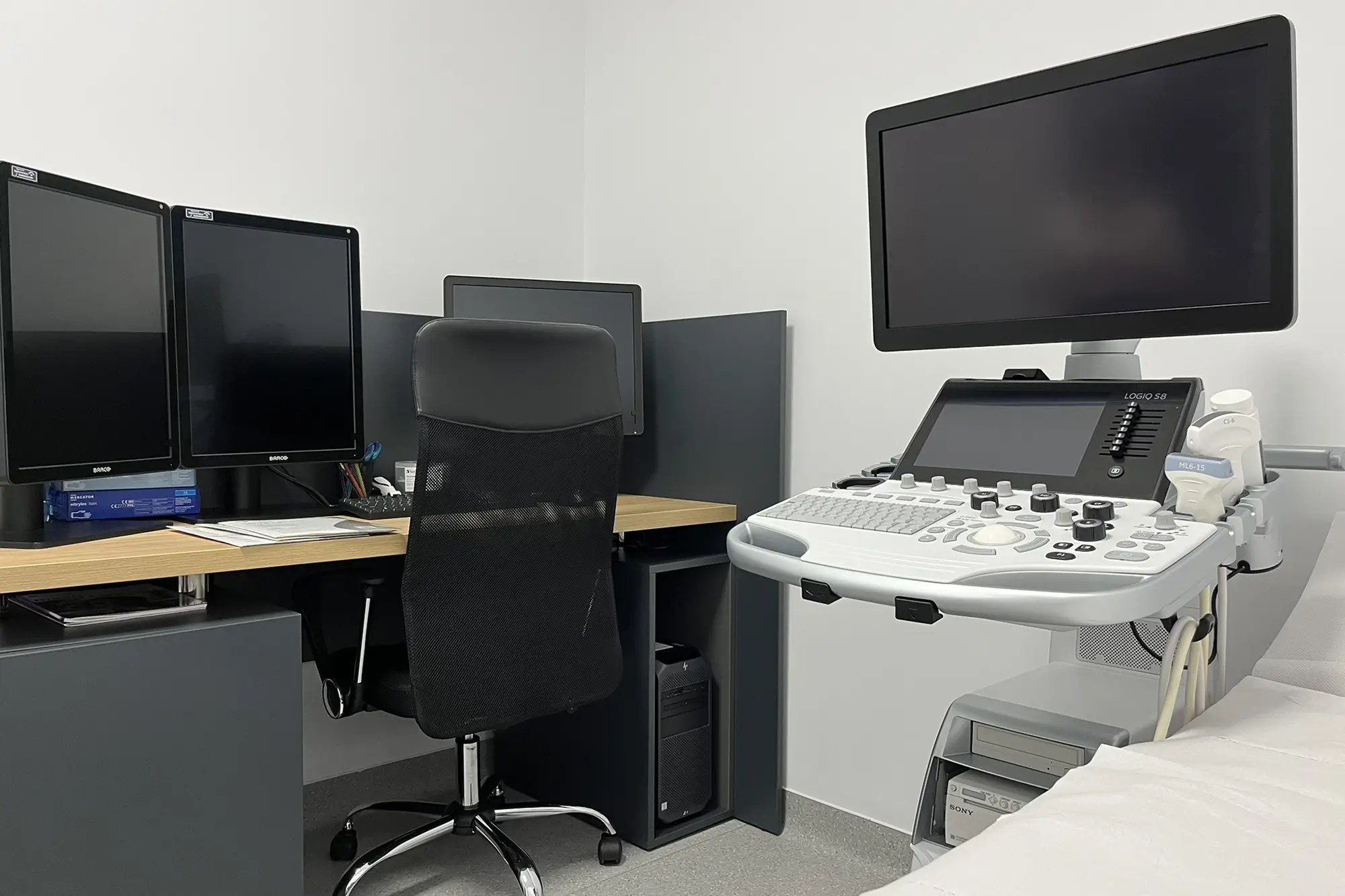 echipament diagnostic ecograf logiq s8